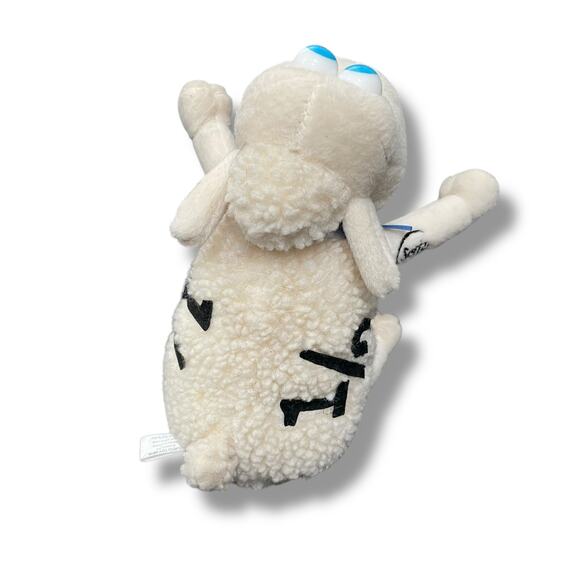 Serta Plush Comfort Sleep Number 1/2 You Sheep Out of Work Bulging Eyes Baby 7" - Picture 6 of 10
